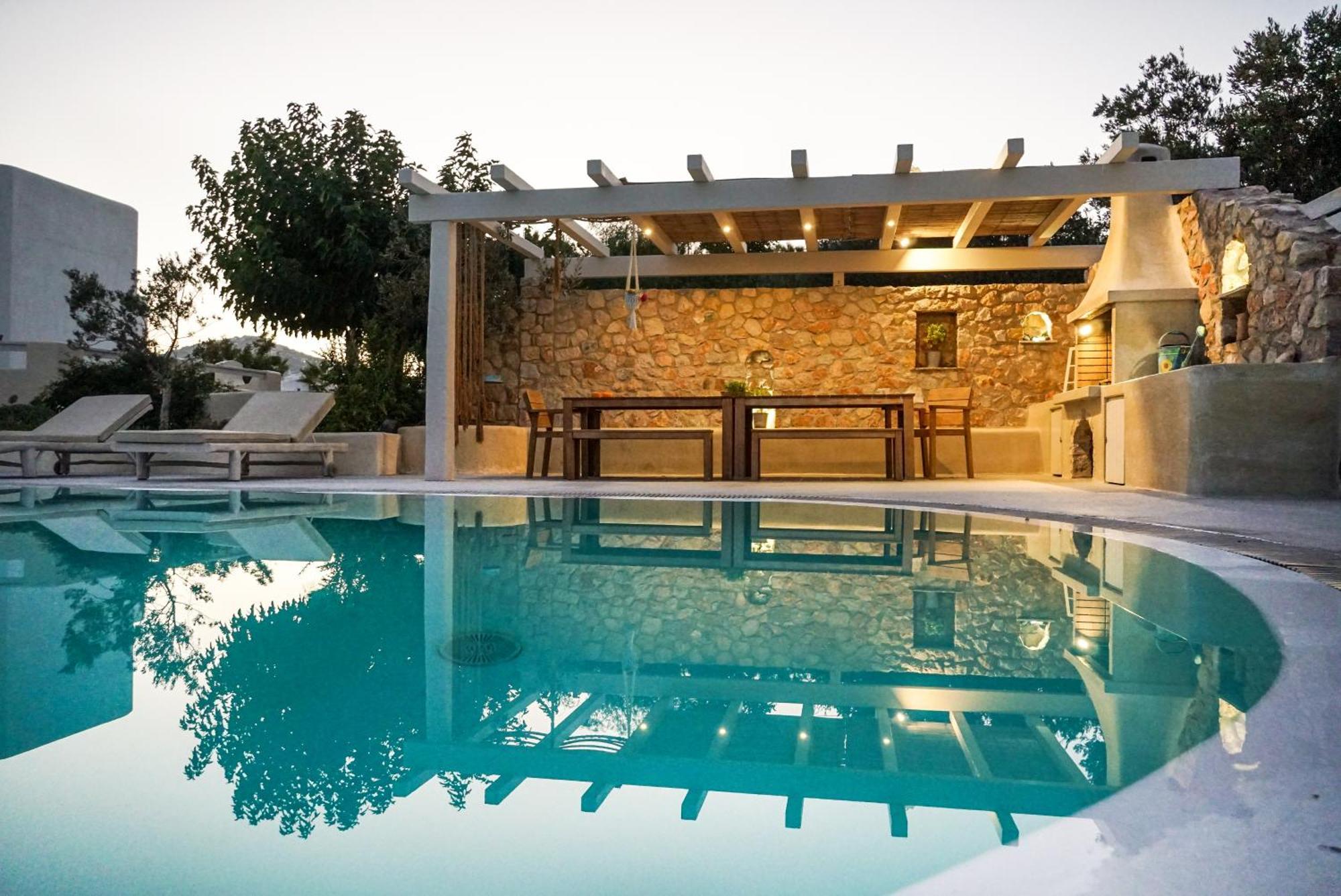 Theros Houses Santorini Kamári Esterno foto