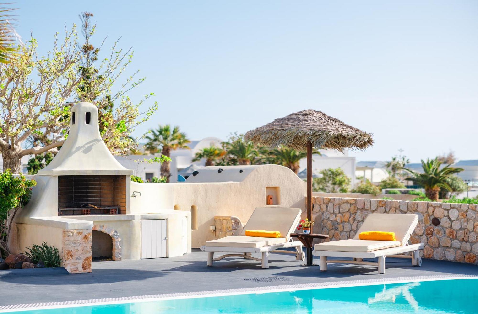 Theros Houses Santorini Kamári Esterno foto