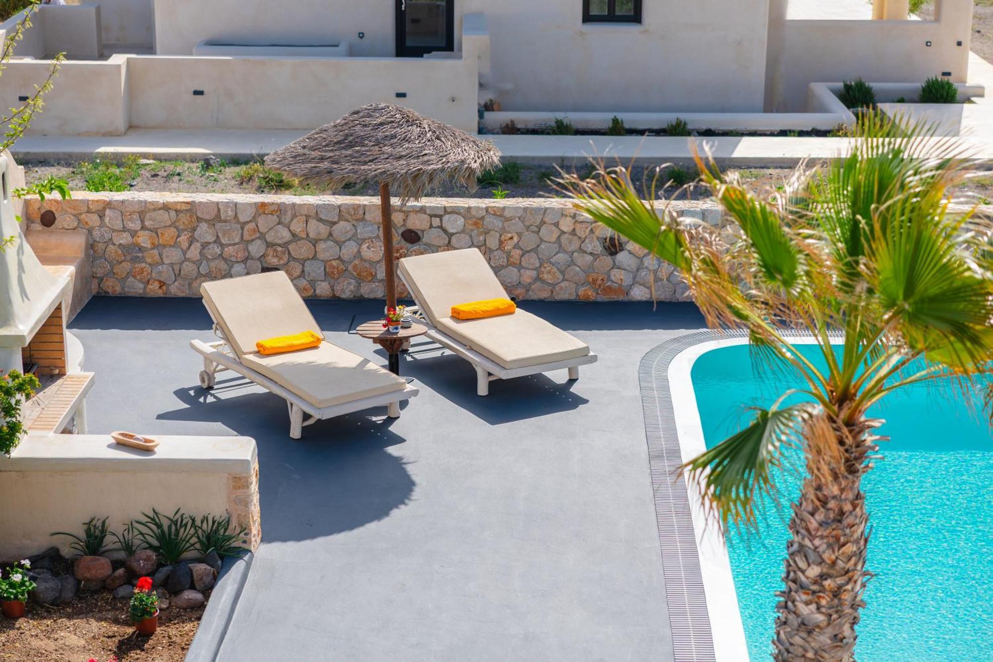 Theros Houses Santorini Kamári Esterno foto