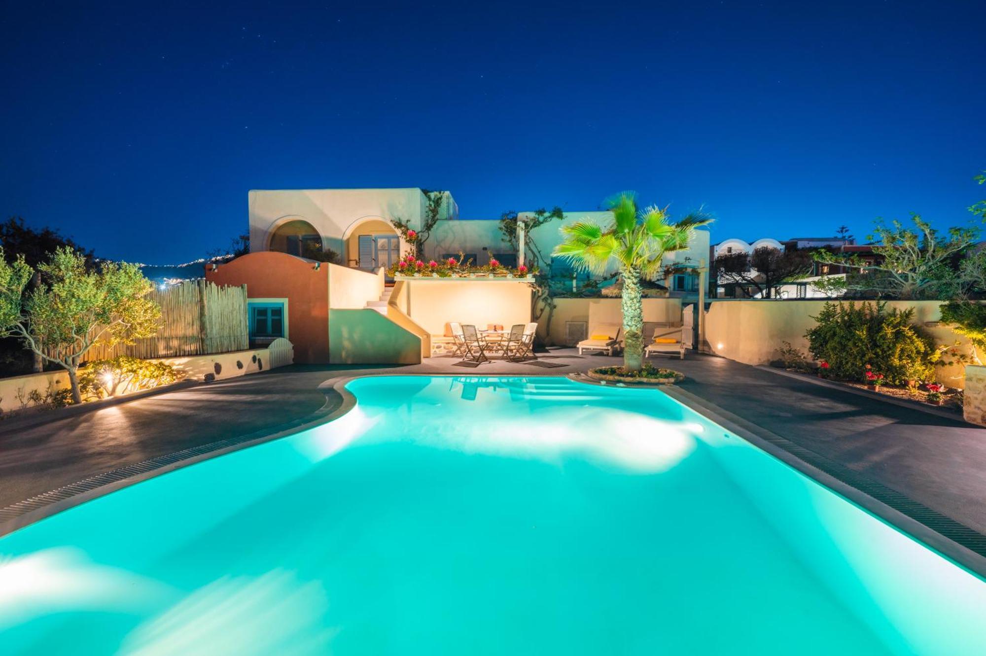 Theros Houses Santorini Kamári Esterno foto